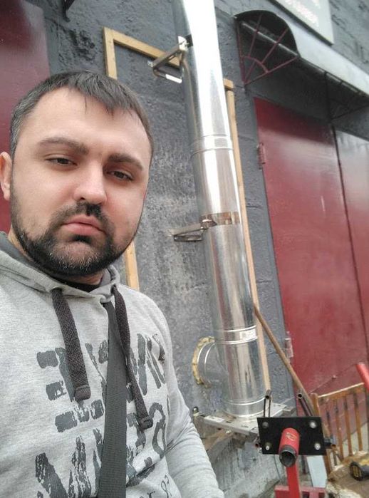 Димохід нержавійка оцинковка зварна утеплена дымоход нержавейка