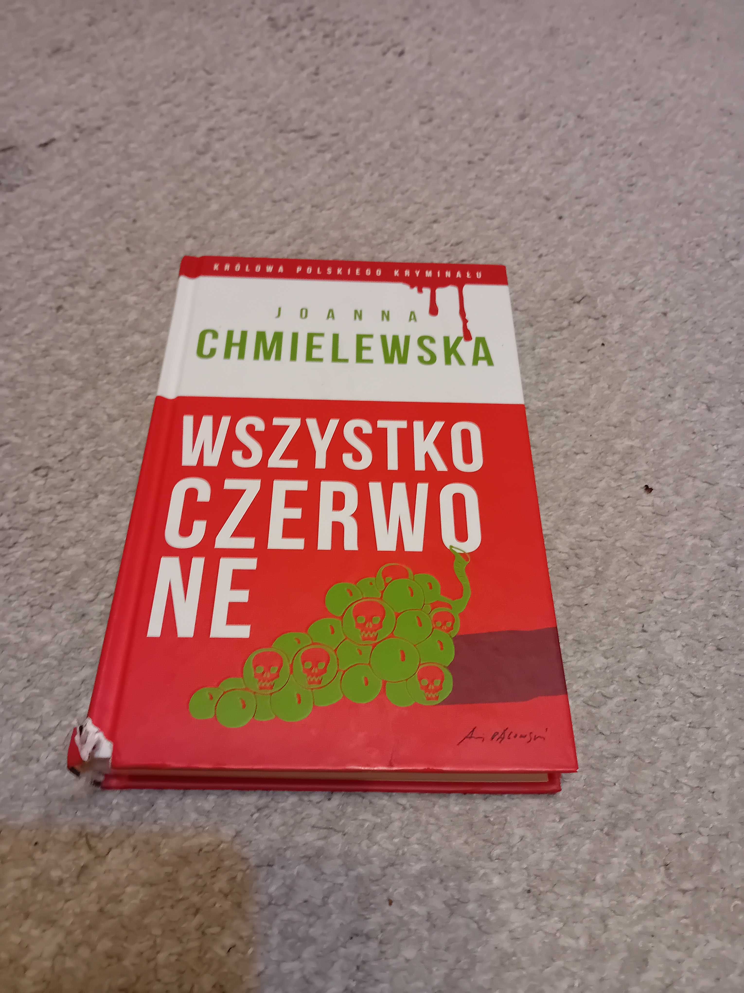 Wszystko czerwone Joanna Chmielewska kolekcja