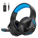 Słuchawki Binnune 2,4GHz PS5 PS4 PC Switch Bluetooth 5.3 z mikrofonem