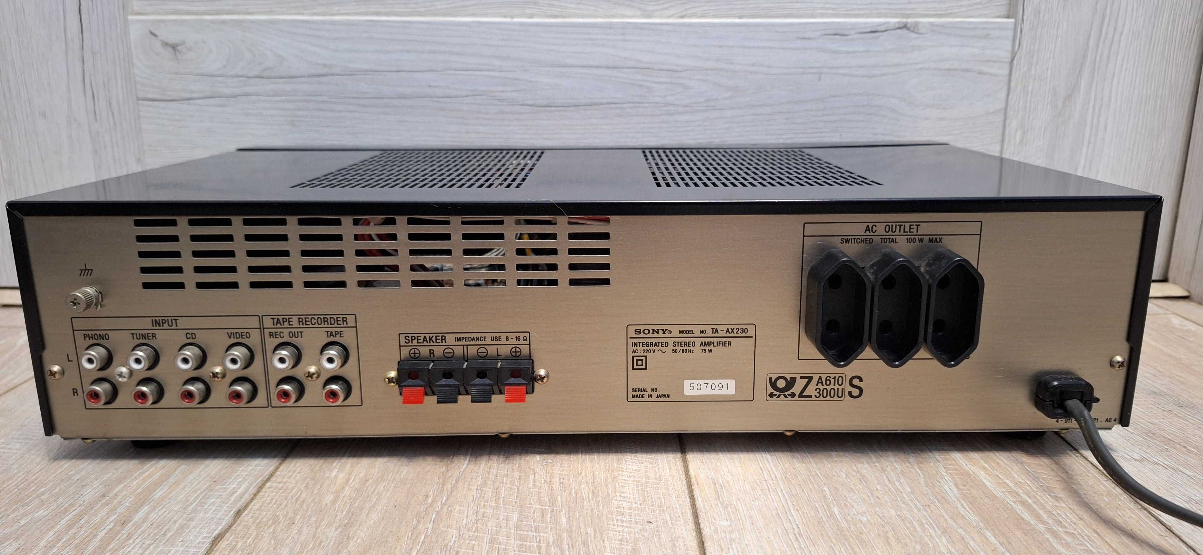 Wzmacniacz SONY TA-AX230 ! 100% Sprawny ! OKAZJA ! BDB STAN !