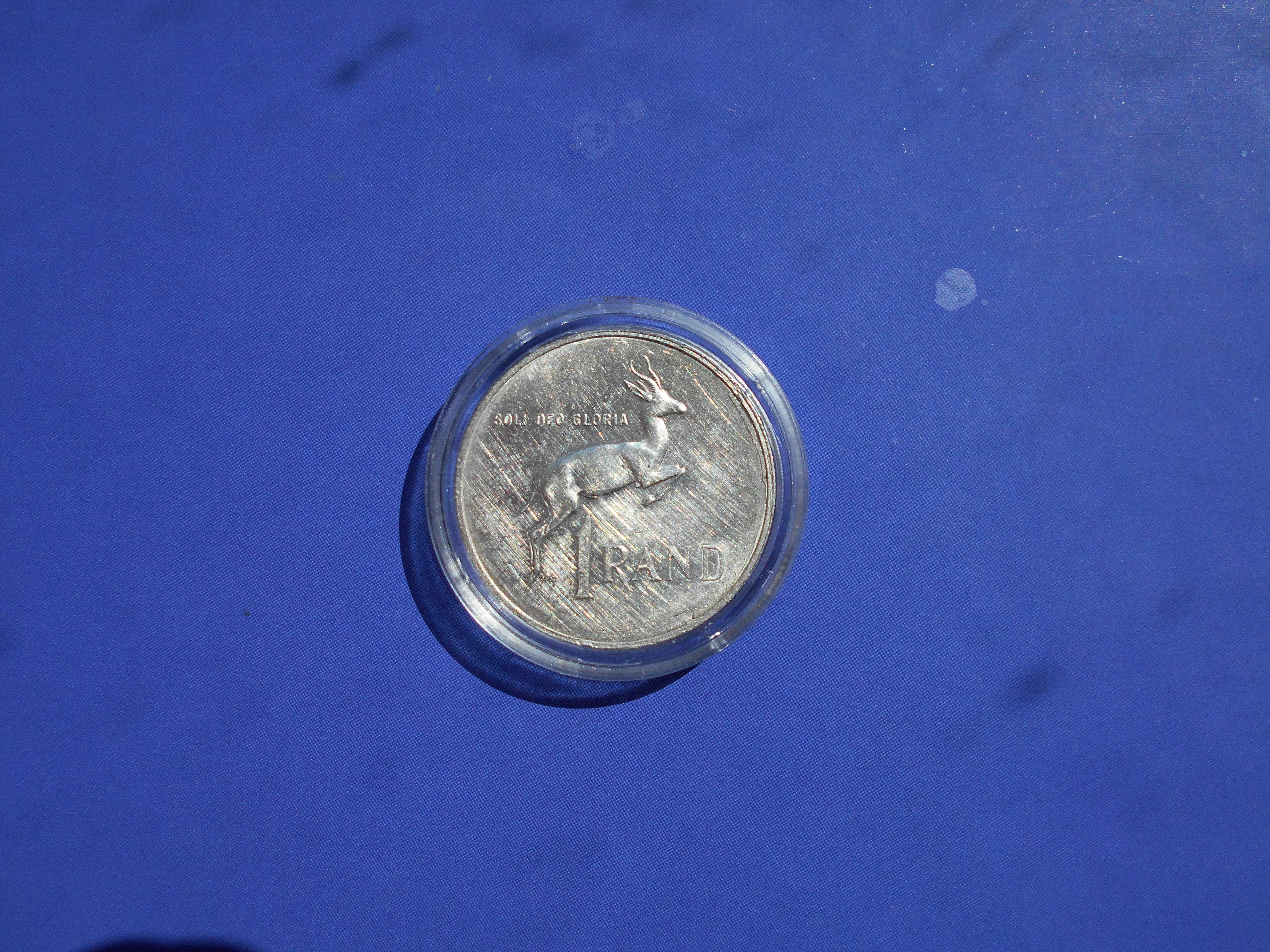 moneta 1 Rand 1967 srebro ag 800