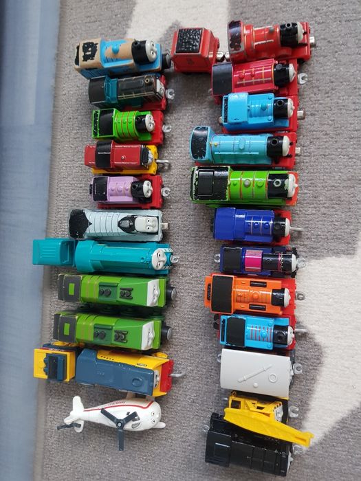 metalowe ciuchcie tomek i przyjaciele lokomotywy