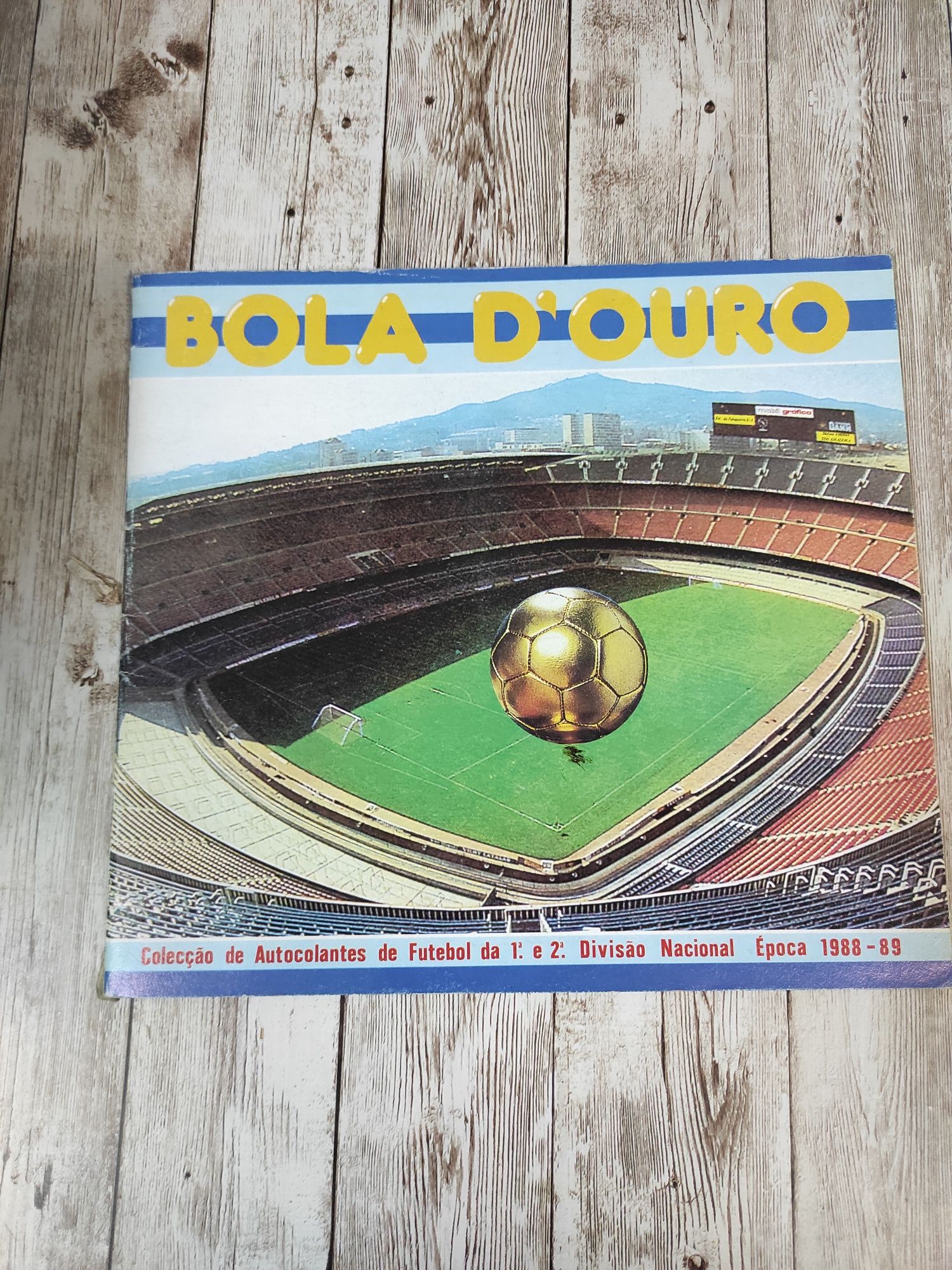 Caderneta Bola D'ouro