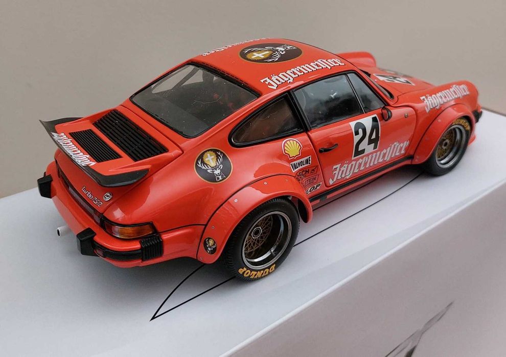 Miniatura Porsche 934 RSR #24 Jagermeister 1976 EXOTO 1:18