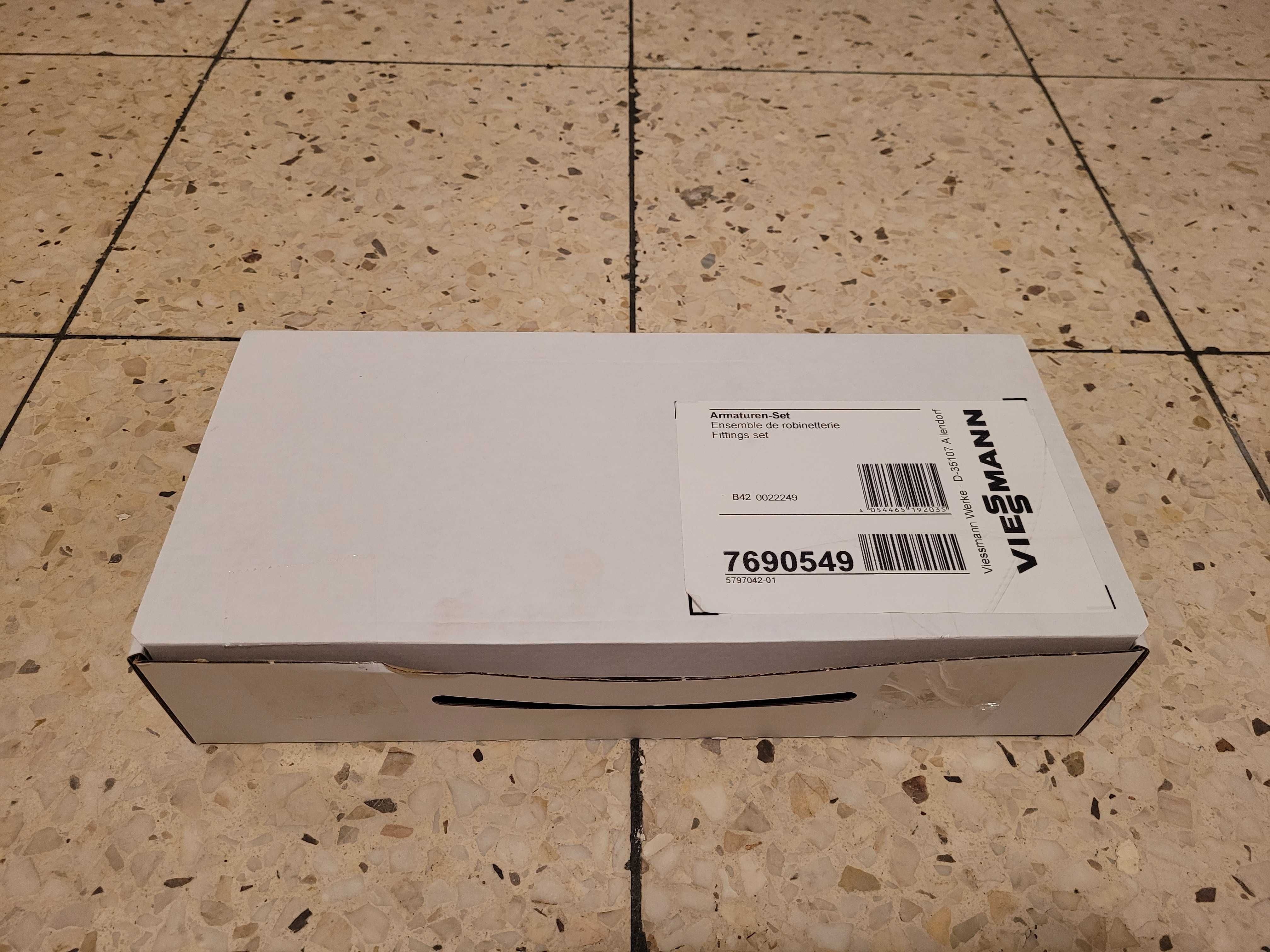 Viessmann Vitodens zestaw armatura do podłączenia kotła gazowego