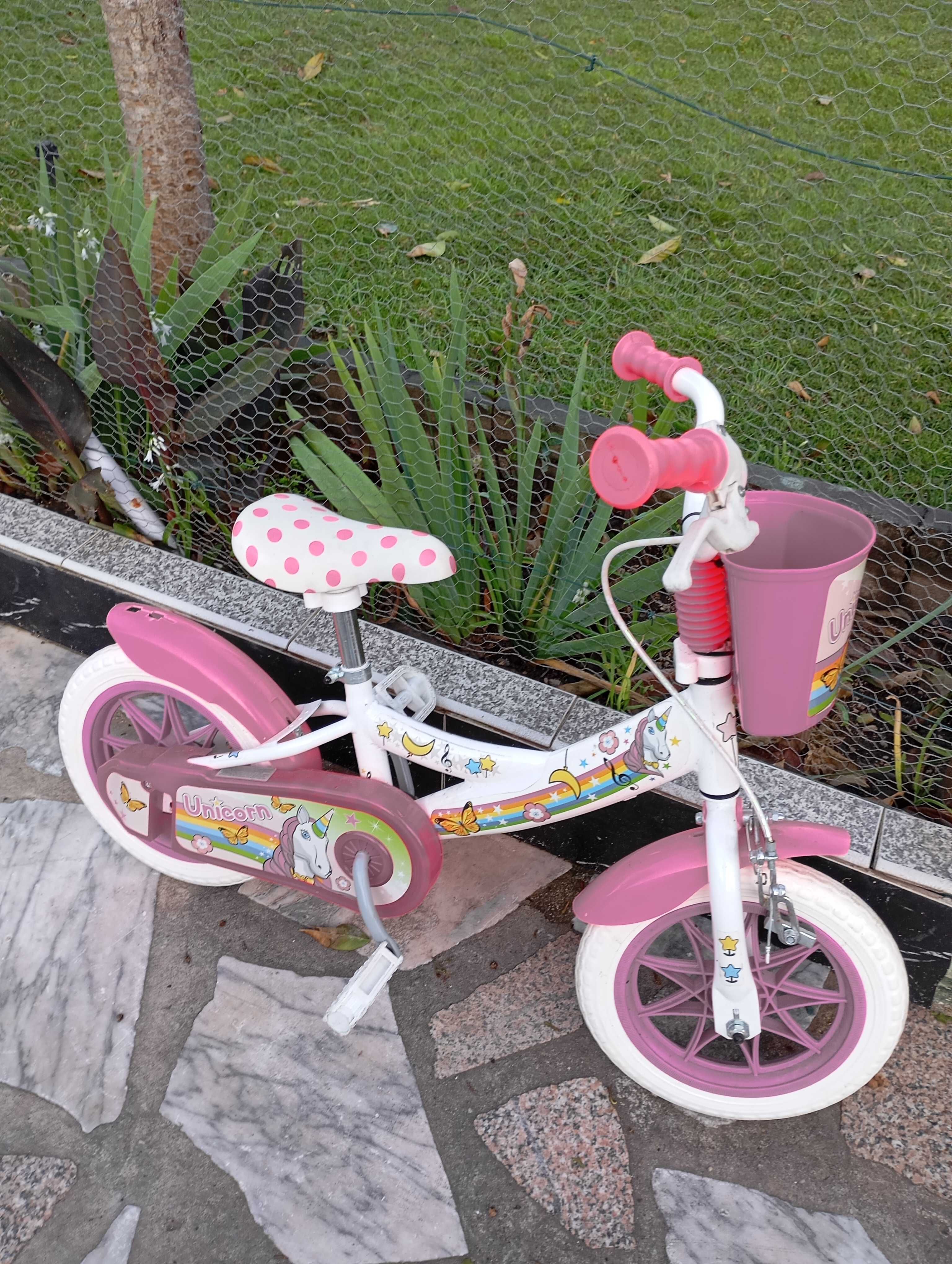 Bicicleta infantil feminina