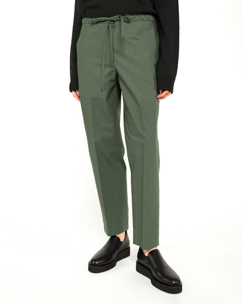 Хлопковые брюки JIL SANDER (40/L) Оригинал