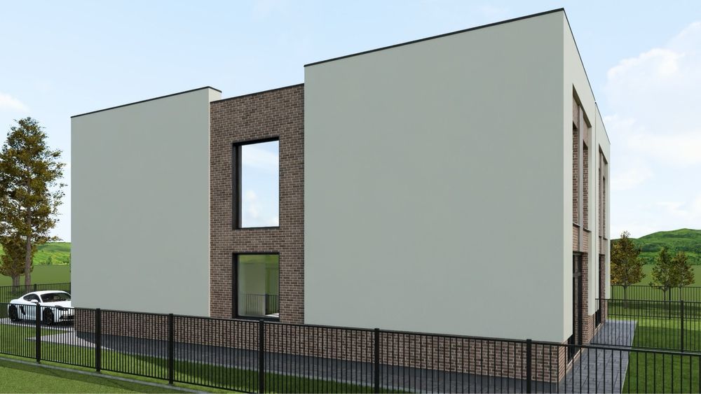 Сучасний ДУПЛЕКС : гараж + приватна ділянка