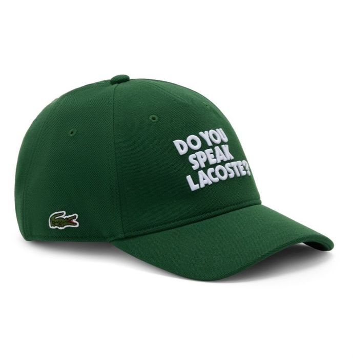 Lacoste czapka z daszkiem M zielona oryginalna