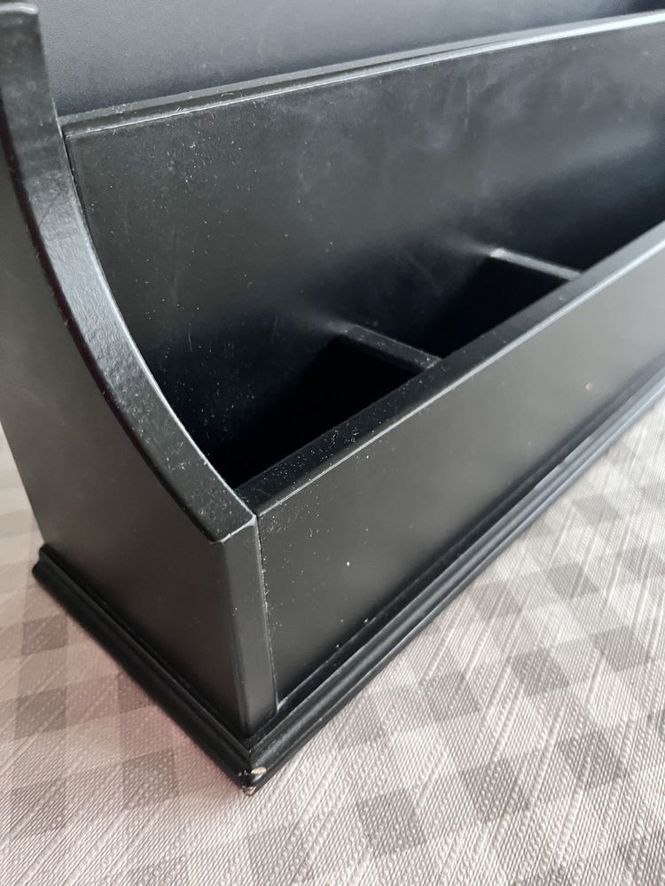 Ikea organizer na biurko segregator ingatorp czarny