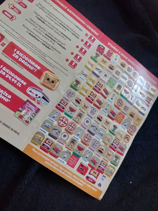 Gang biedroniaków Uzupełniony katalog