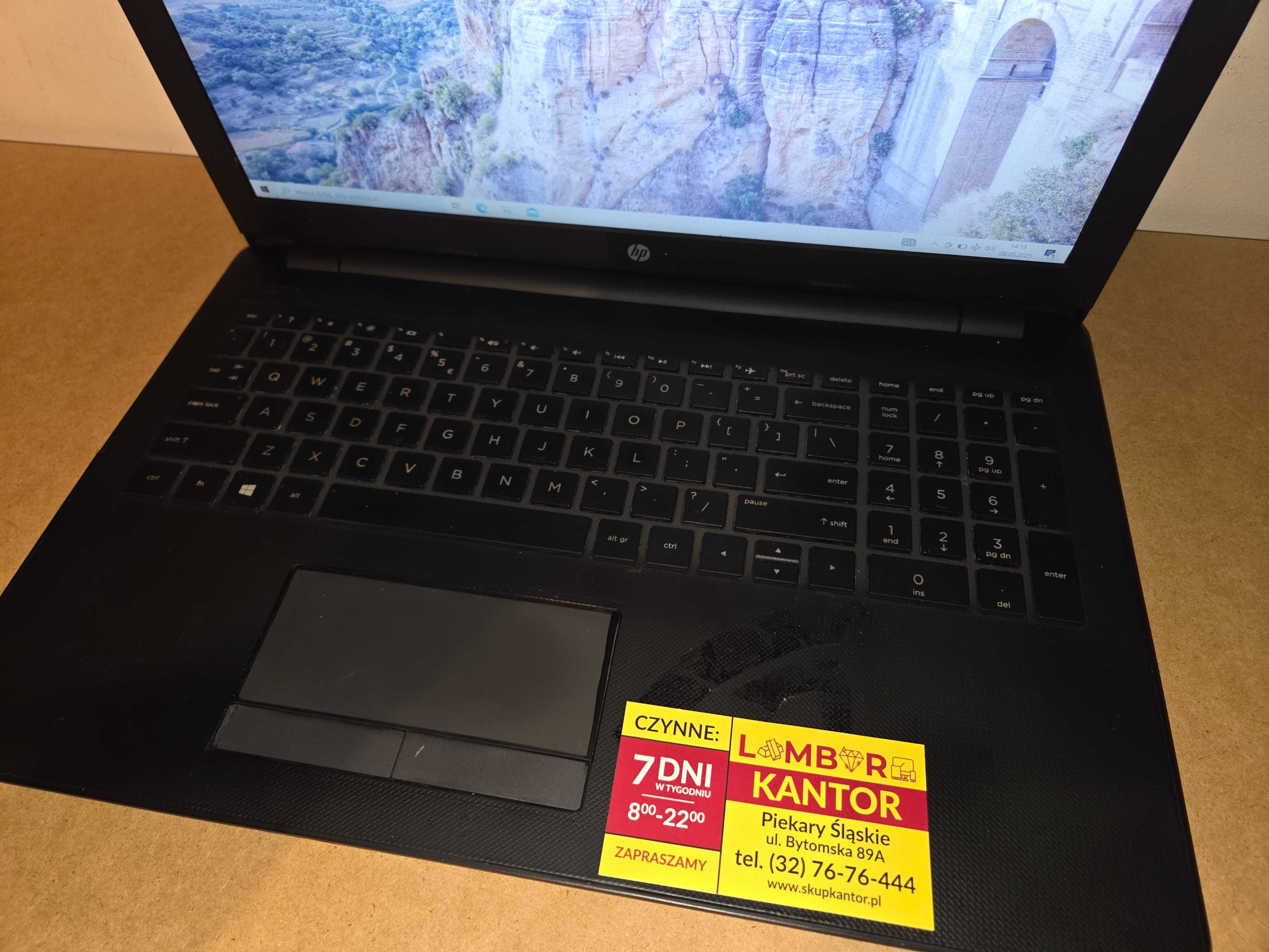 (1885/24) Laptop HP 255 G6 / AMD A6 2.50GHz / 128SSD / 8GB RAM / Win10