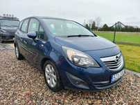Opel Meriva 1,4 turbo benzyna 140KM 2011r zarejestrowany navi półskóry