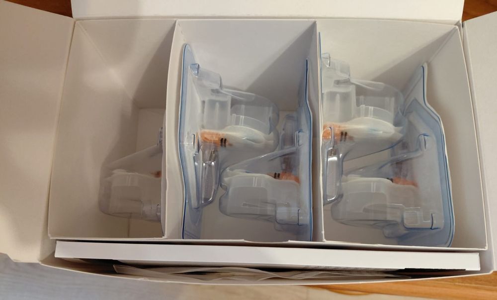 5 sensorów Medtronic Guardian 4 do aplikacji.
Sensory nie współpracują