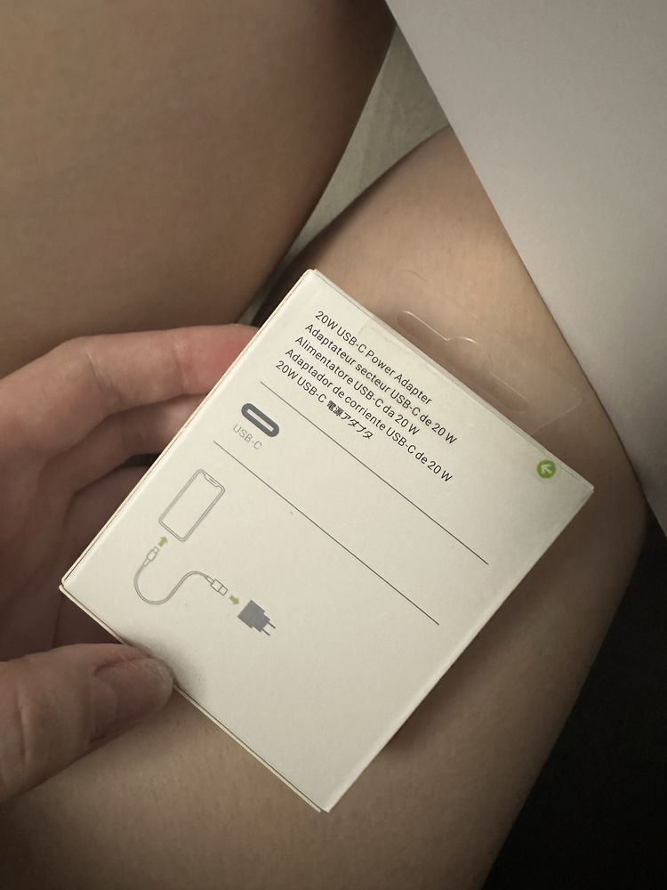 Блок живлення адаптер 20W Apple original зарядка type C