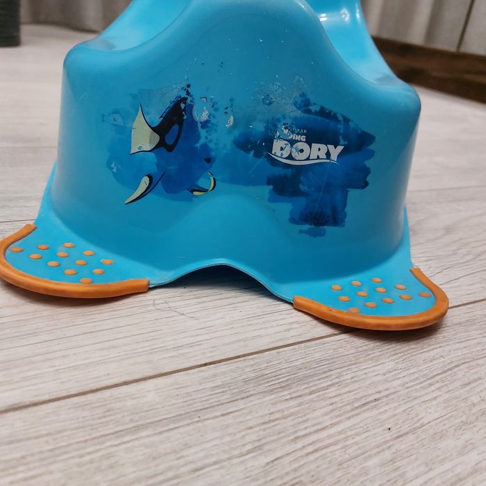 Дитячий горщик, синенький)