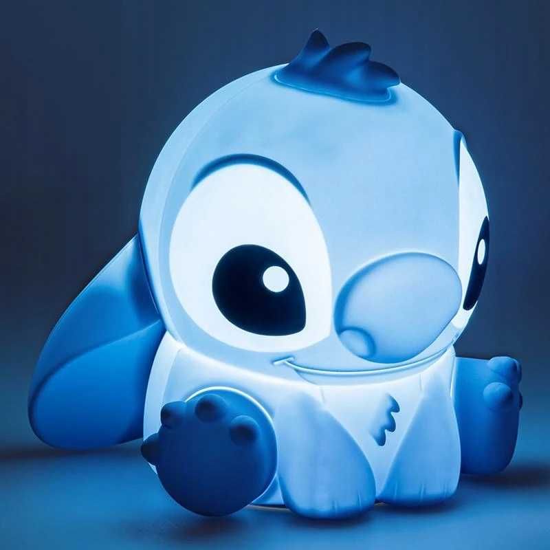 DISNEY LILO & STITCH Silikonowa Lampka Z Akumulatorem 15CM Light Nowa