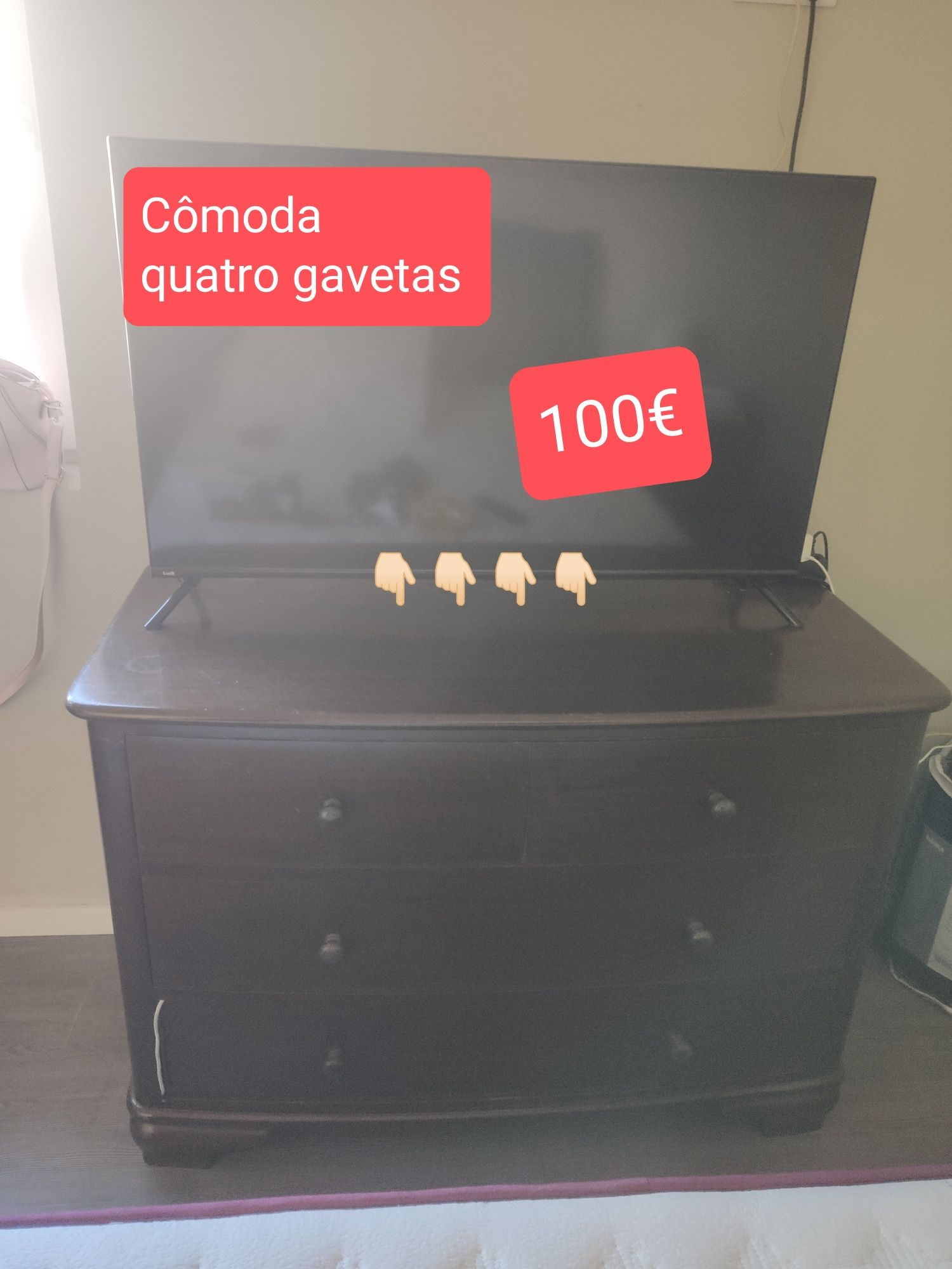 Cômoda 4 gavetas