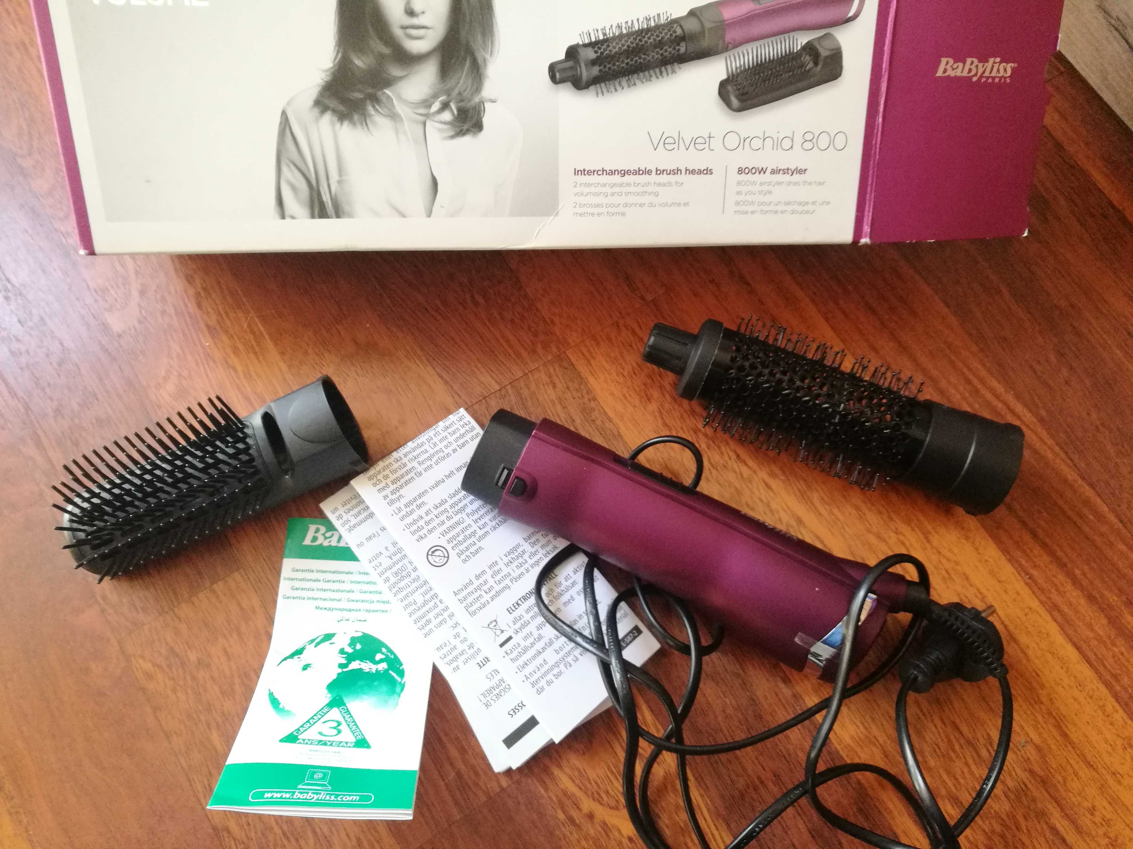 Lokówko - Suszarka BABYLISS VELVET ORCHID 800 jak nowa okazja prezent