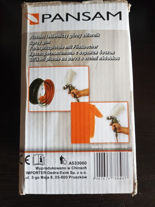Pistolet Lakierniczy Pan sam A533060