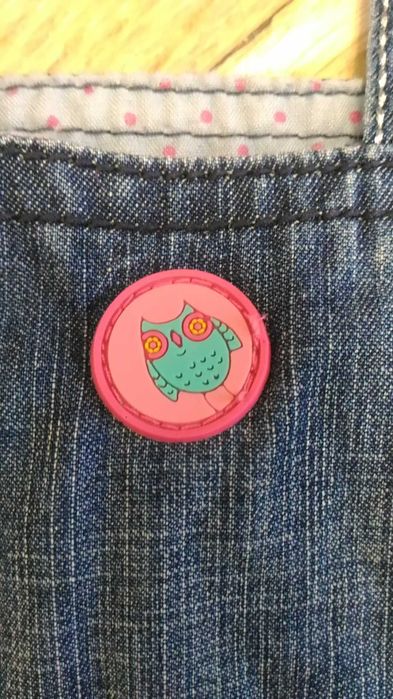 Spódniczka ogrodniczka jeans r. 62+ polska jakość