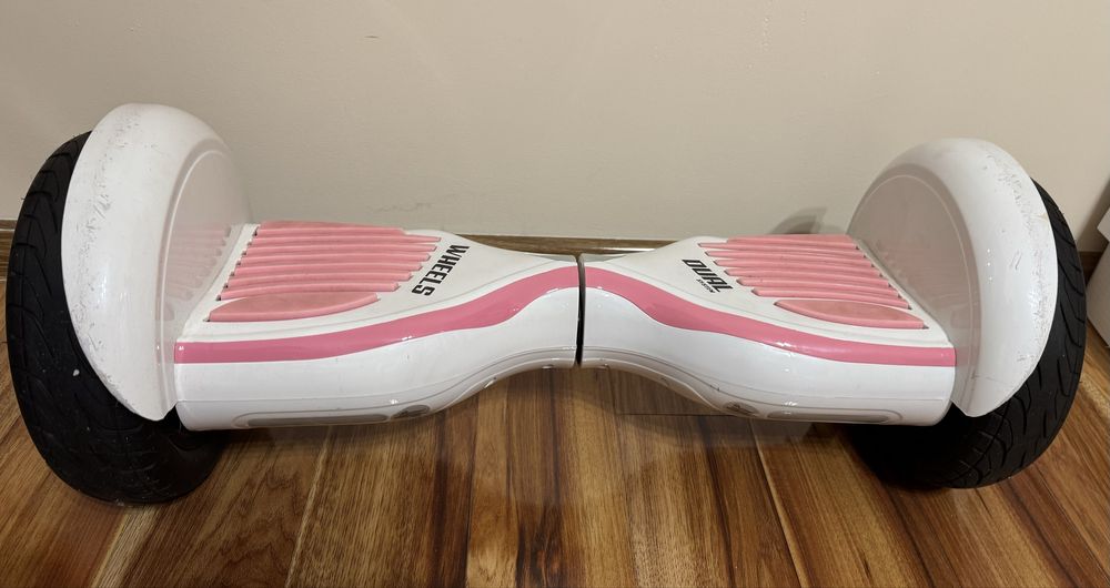 Elektryczna deskorolka SKYMASTER Wheels 11 Dual System Biało-różowy