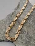 Złoty Łańcuch splot  Cartier 585 Nowy 60 cm
