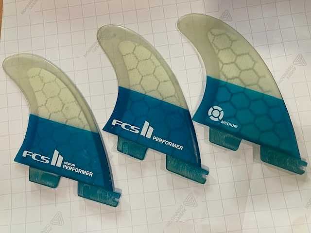 Quilhas FCS II Performer PC Tri - Medium