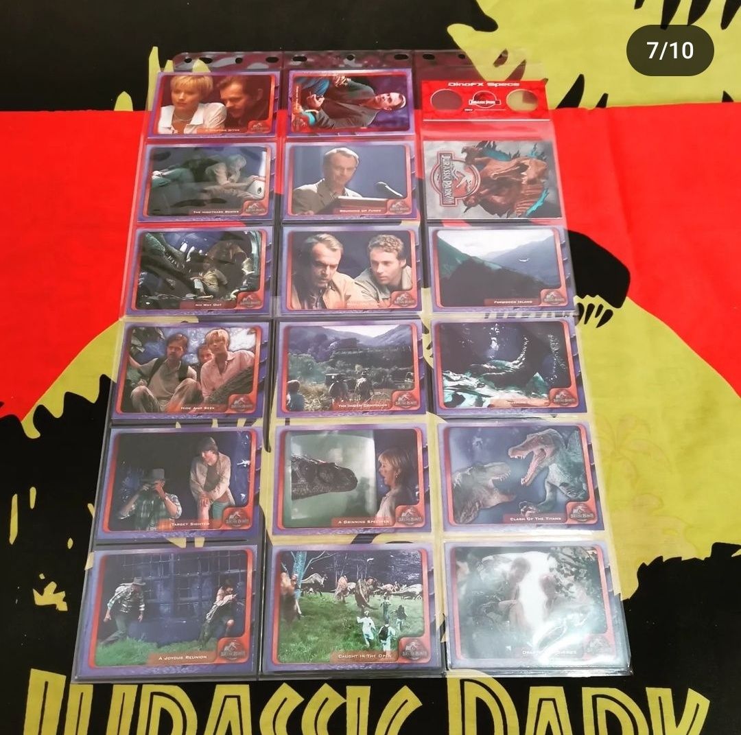 Jurassic Park cards