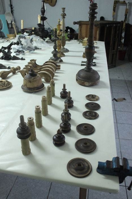 Limpeza e restauro de Lustres e candeeiros