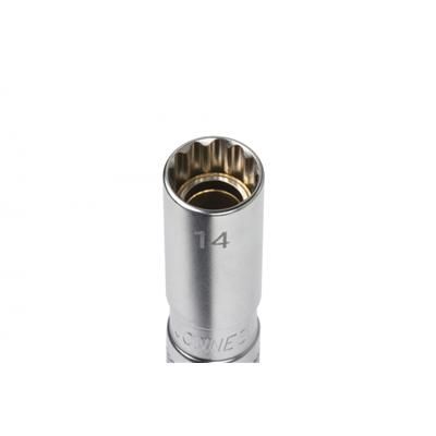 Nasadka do świec zapłonowych 14mm z przegubem