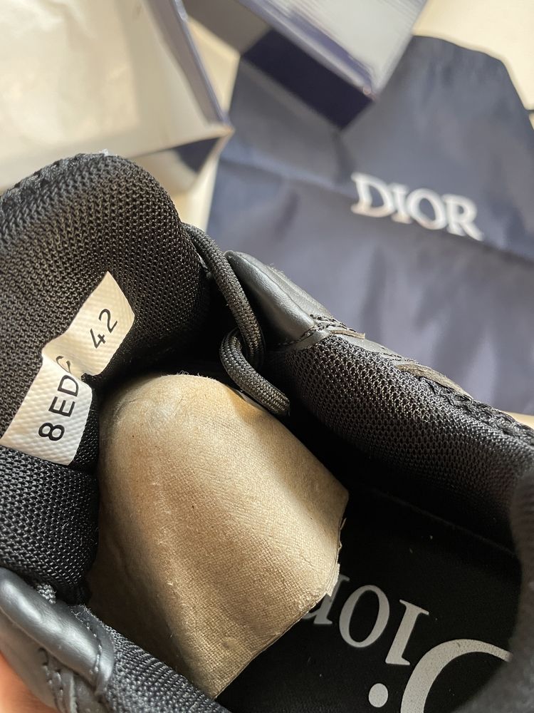 Кросівки Dior B22 Black/Silver — 42