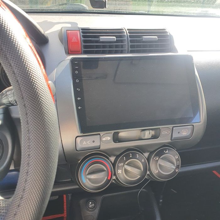 Rádio Android Carplay Honda Jazz Fit 2002-07 WiFi gps Bluetooth 2/32GB