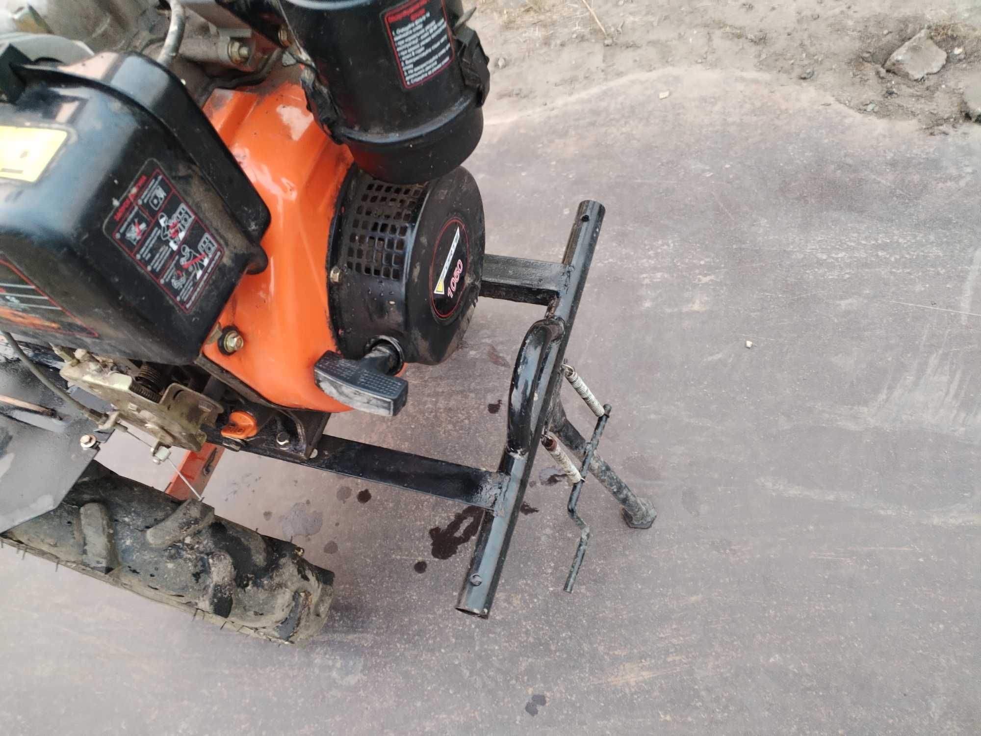 МОТОБЛОК FORTE 1050 дизельный и прицеп