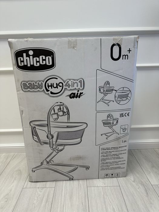 Chicco Baby Hug 4w1 Air, kołyska,leżaczek,krzesełko