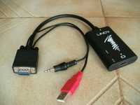 VGA & Audio HDMI Converter (convertidor]