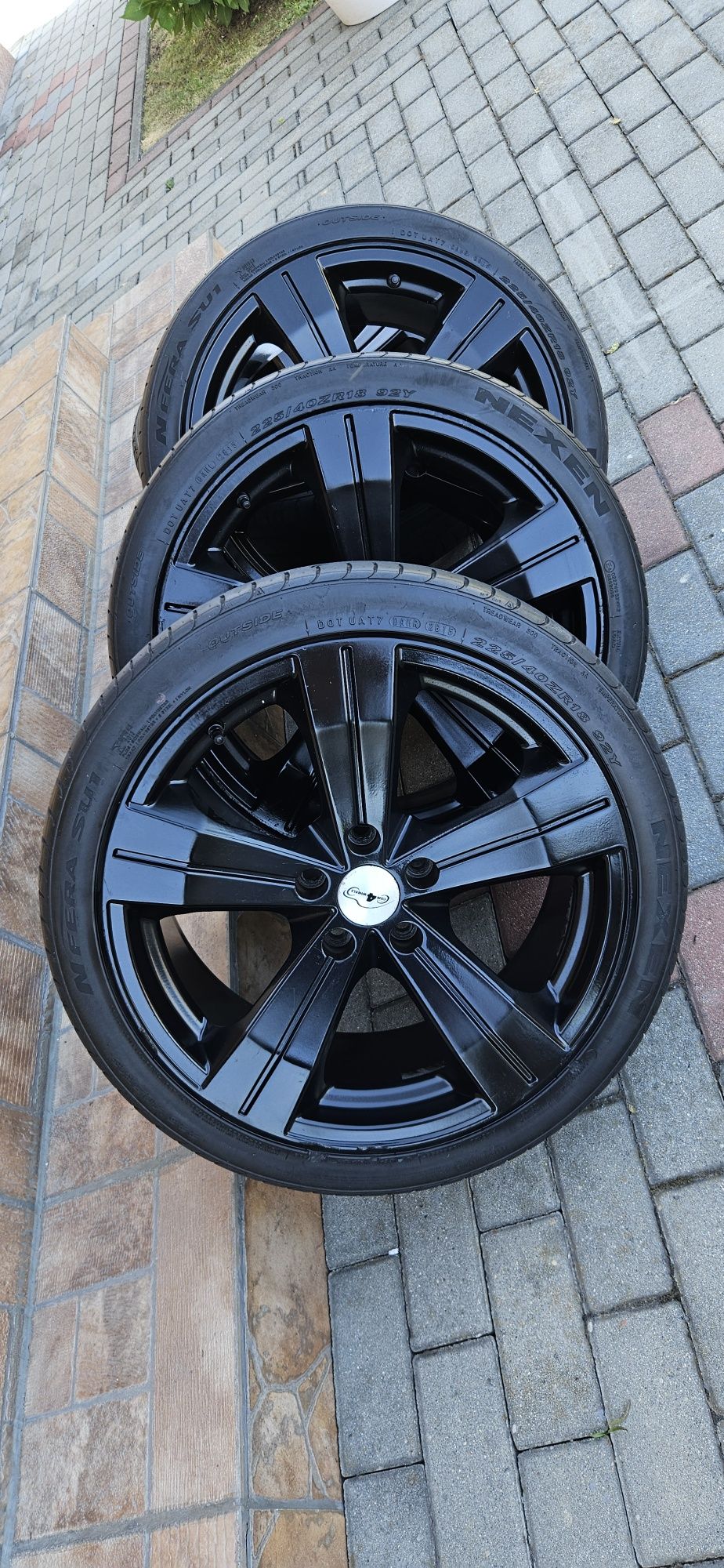Felgi AEZ 18" 5x112 ET35 8jx18 VW Skoda Audi Seat  225/40/18