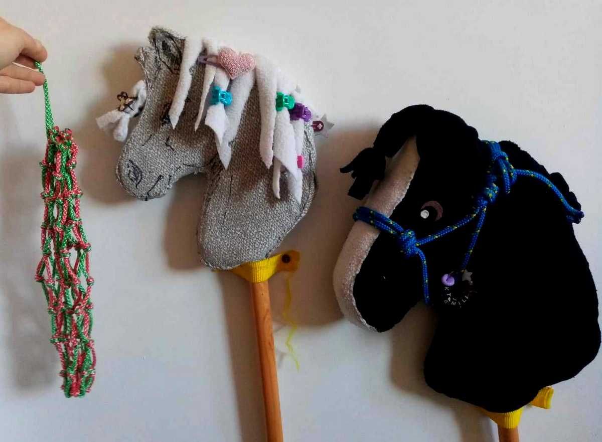 siatka na siano dla hobby horse