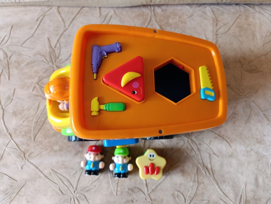 Подарунок на Миколая Сортери музичні Kiddieland Черепаха та Сміттєвоз