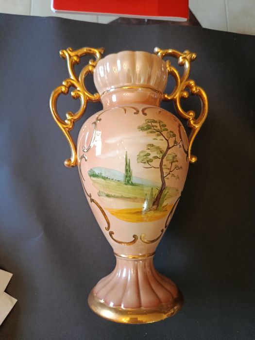 Jarra de Alcobaça sem defeitos n° serie 1266V muito bonita