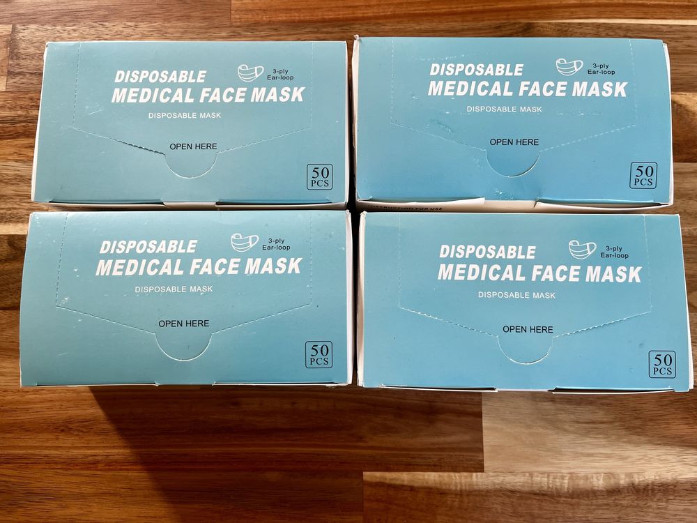 Maski medyczne - 3 warstwowe / cena za calość