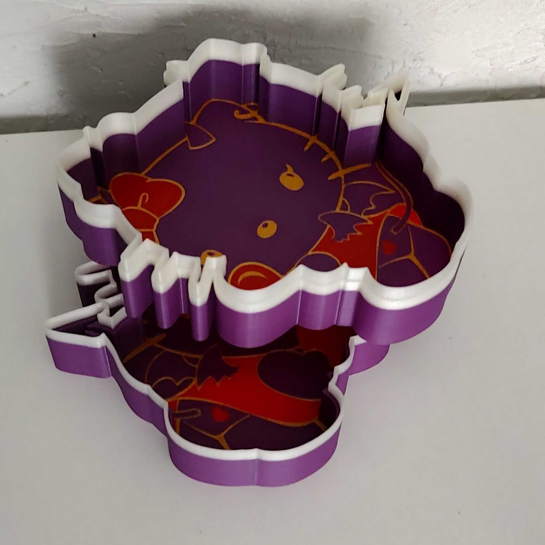 Hello Kitty - Devil - Lampka LED 3D