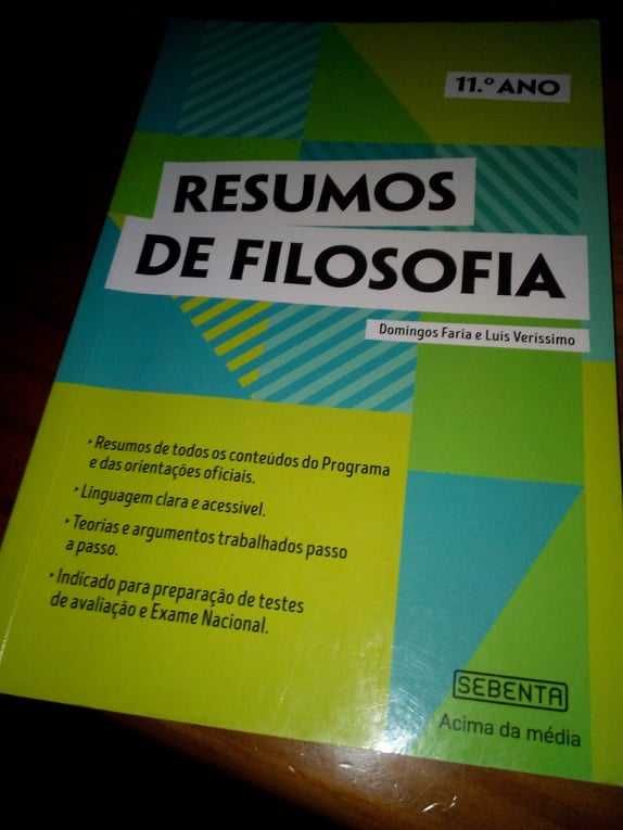 Resumos de Filosofia 11.º ano