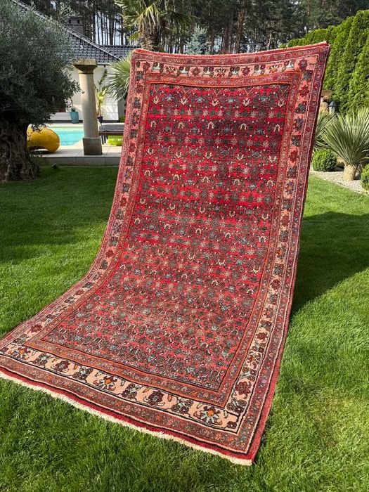 Dywan Perski R. Tkany Vintage Wełniany Iran Bidjar 310x160 gal. 11 tyś