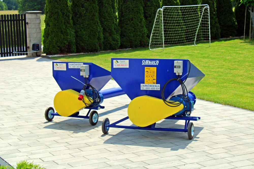 40 t/h Żmijka do zboża FI 200 Podajnik ślimakowy do kukurydzy OSUCH