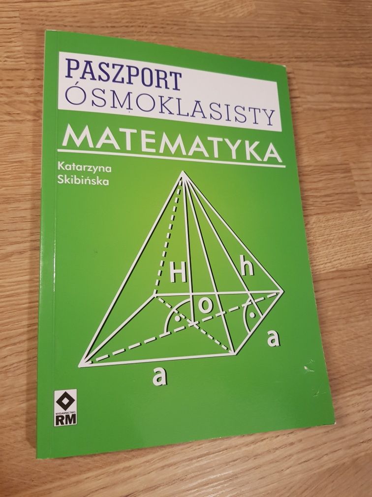 Książka Paszport Ósmoklasisty Matematyka