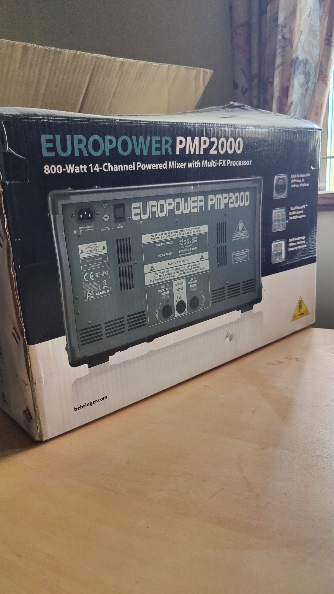 Beringer Europower PMP2000 Mistura