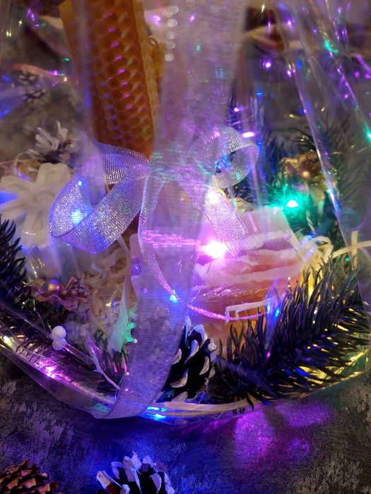 Новорічні подарунки наборчики, мило, свічки