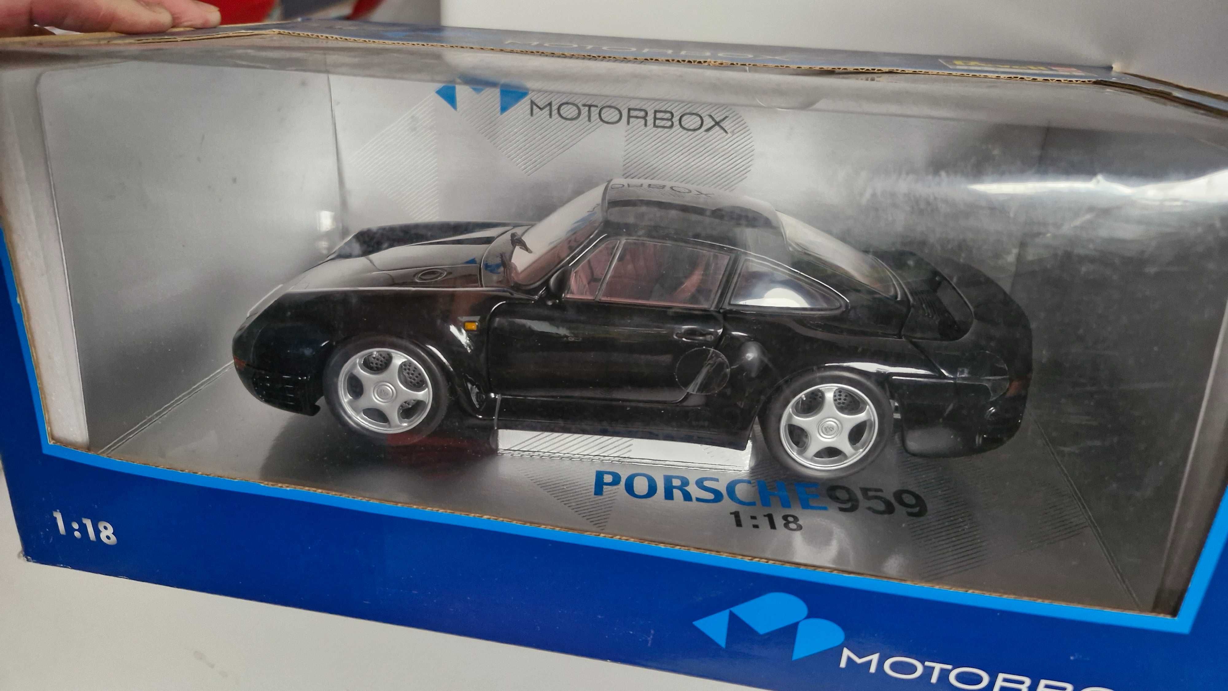 Porsche 959 exoto  black 1:18
