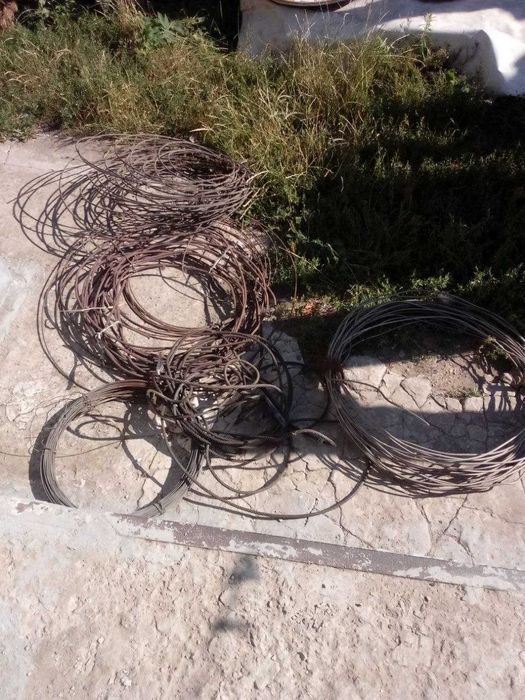 Продам проволоку железную и алюминивую